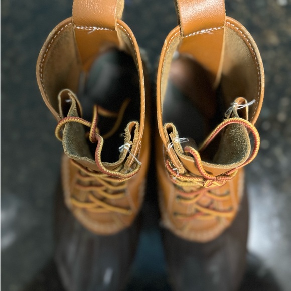 L.L. Bean Brown and Tan Ankle Boots Waterproof Design - Picture 5 of 5